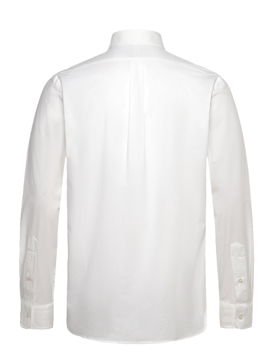 Polo Ralph Lauren - Custom Fit Stretch Poplin Shirt - casual - white - 1