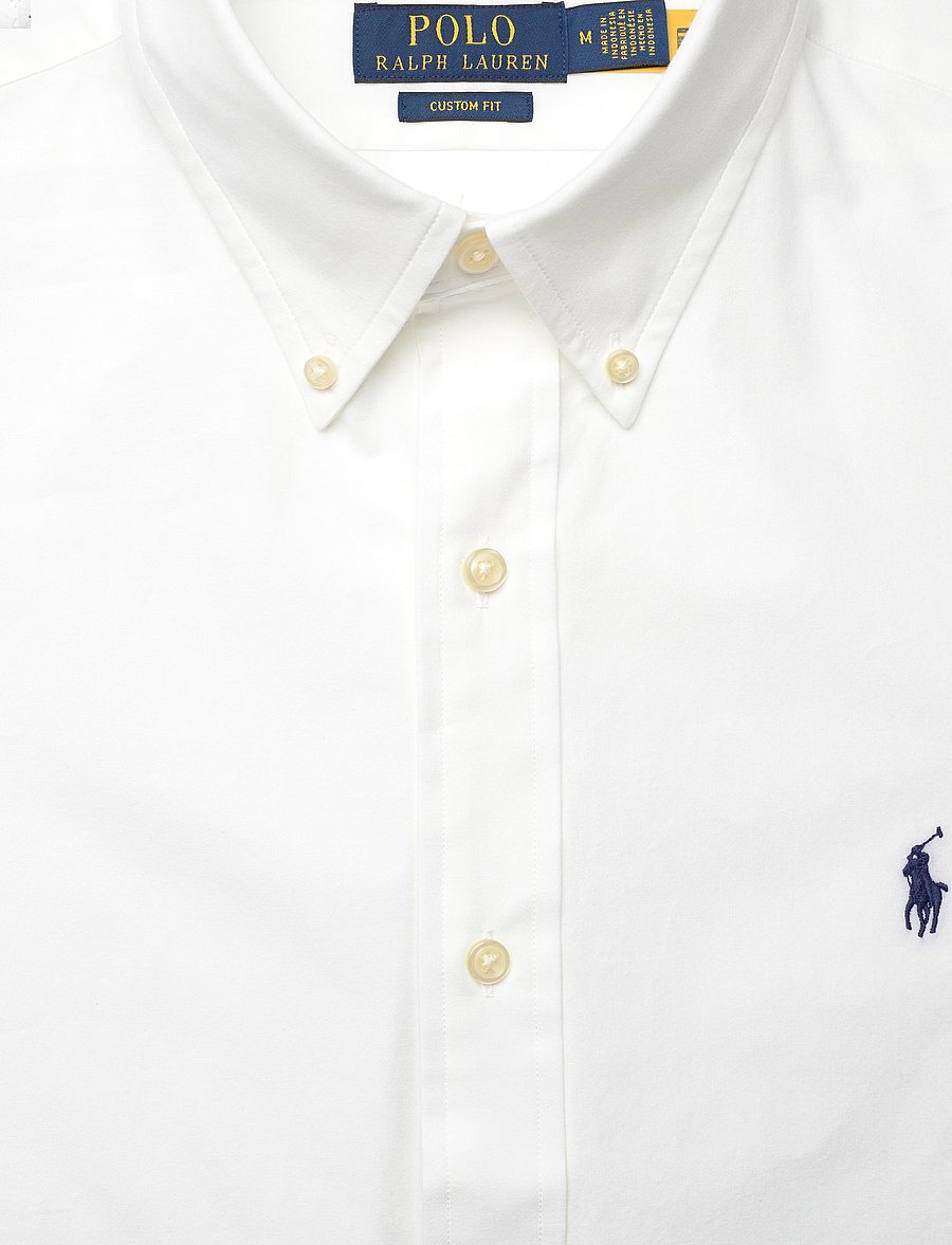 Polo Ralph Lauren - Custom Fit Stretch Poplin Shirt - casual - white - 2