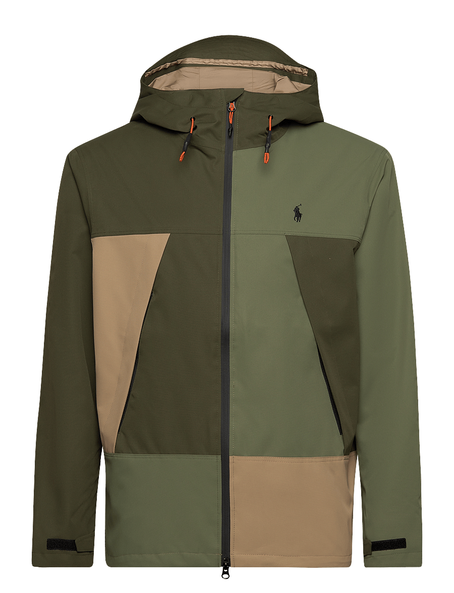 Polo Ralph Lauren - Color-Blocked Water-Resistant Jacket - garden trail mult - 0