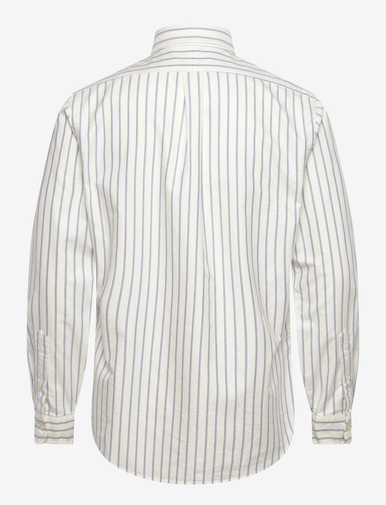 Polo Ralph Lauren - Custom Fit Striped Oxford Shirt - basic skjortor - 6832e white blue - 1