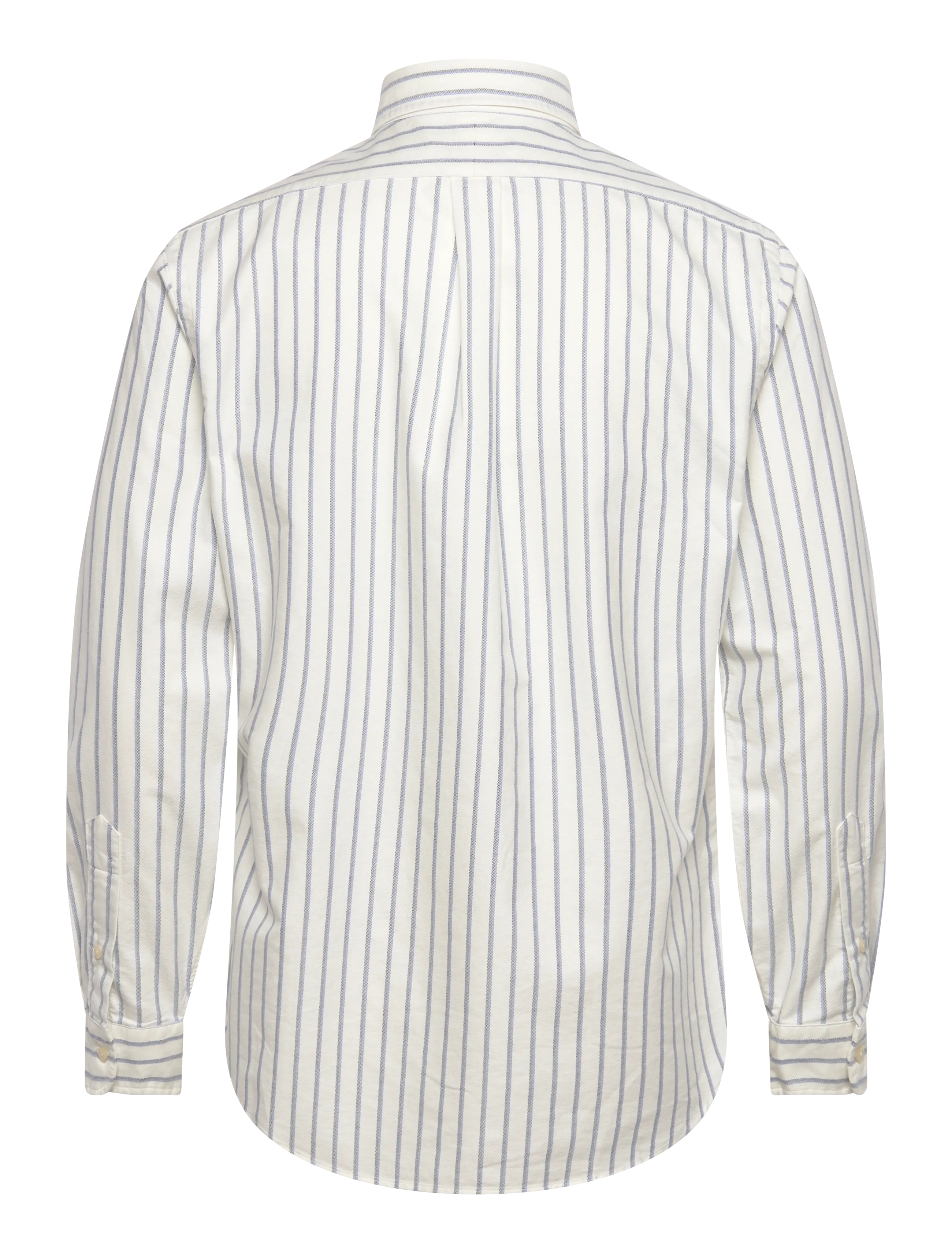 Polo Ralph Lauren - Custom Fit Striped Oxford Shirt - striped shirts - 6832e white blue - 1
