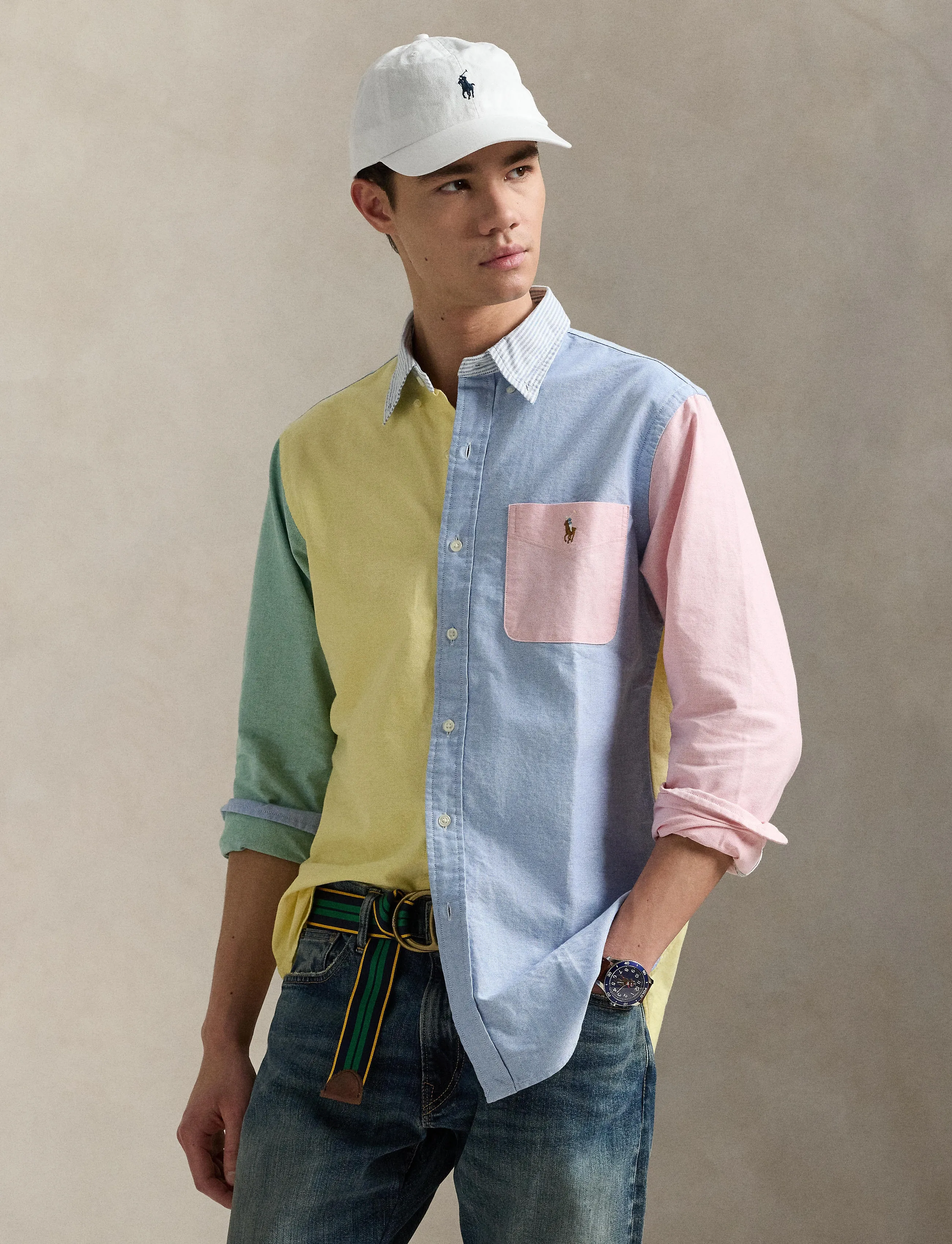Polo Ralph Lauren - Custom Fit Oxford Fun Shirt - oxford shirts - 4680 funshirt - 3