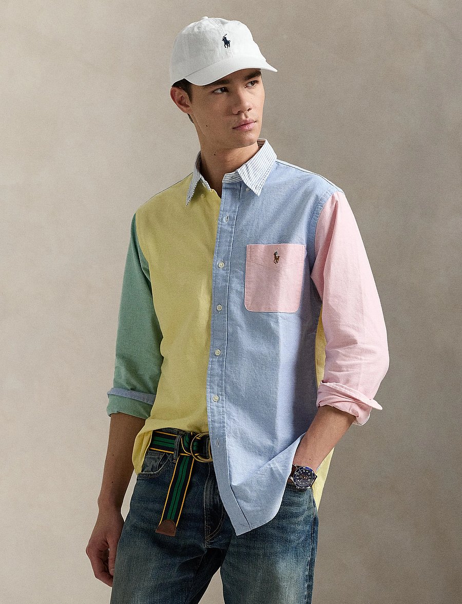 Polo Ralph Lauren - Custom Fit Oxford Fun Shirt - oxford shirts - 4680 funshirt - 3