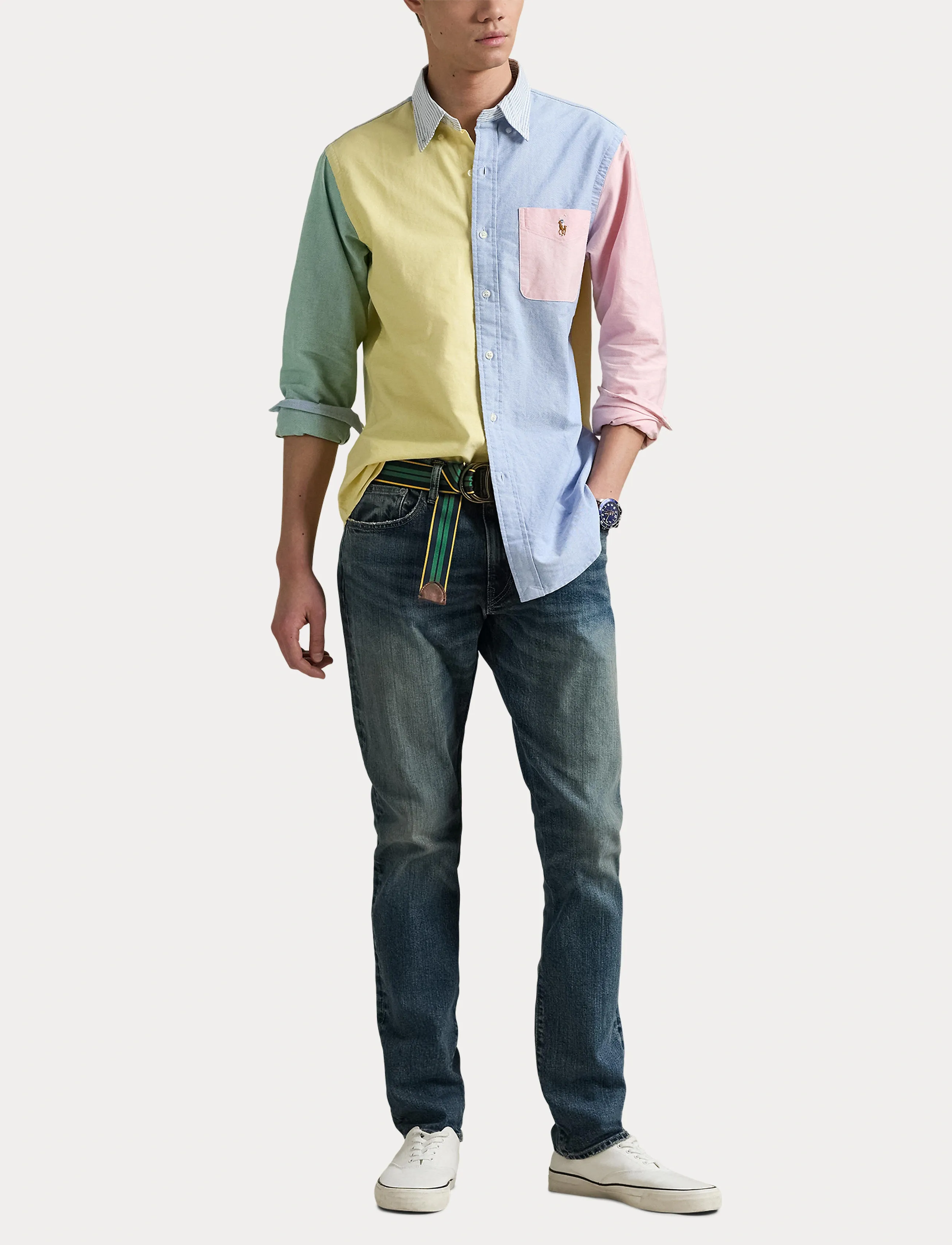 Polo Ralph Lauren - Custom Fit Oxford Fun Shirt - oxford shirts - 4680 funshirt - 4