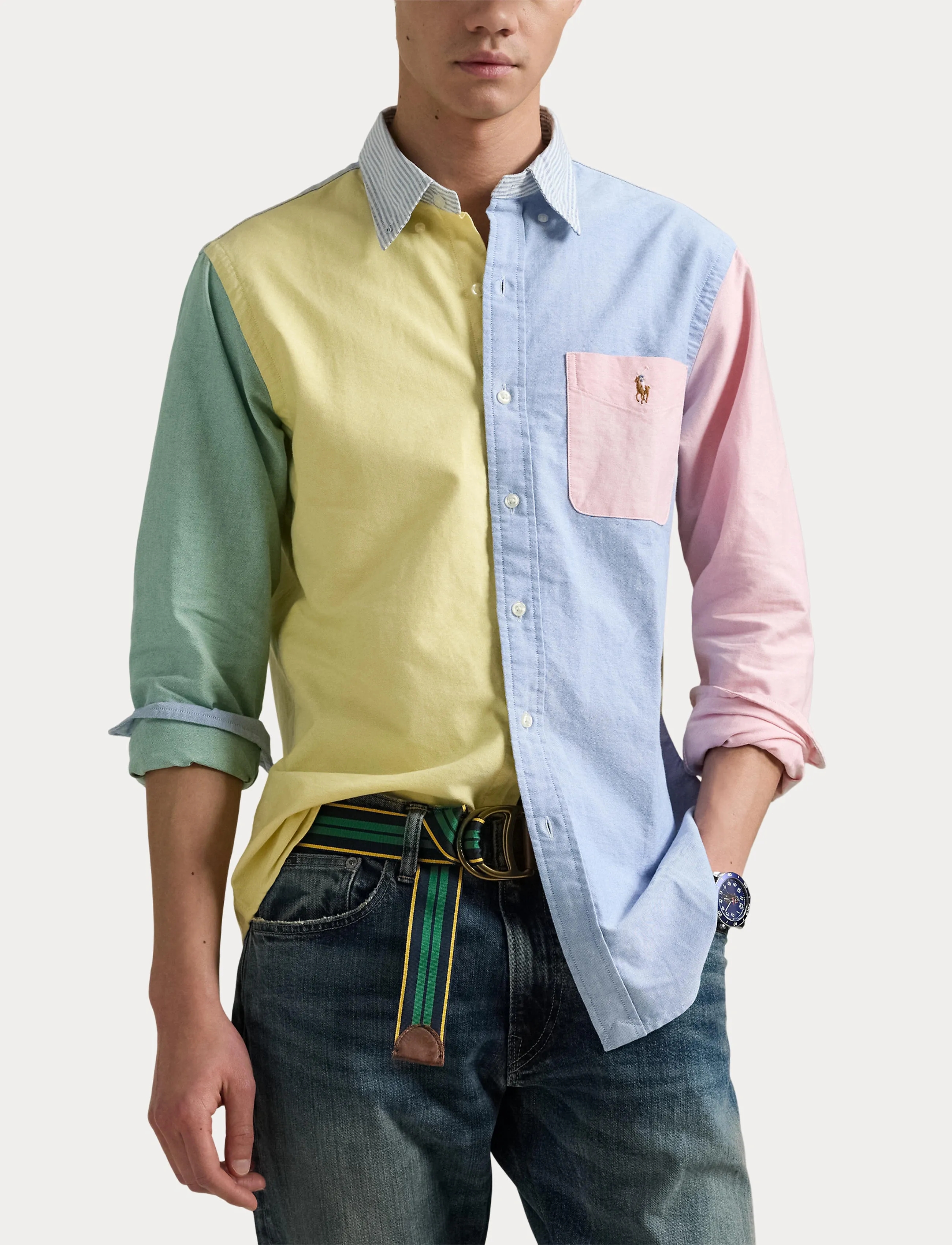 Polo Ralph Lauren - Custom Fit Oxford Fun Shirt - oxford shirts - 4680 funshirt - 5