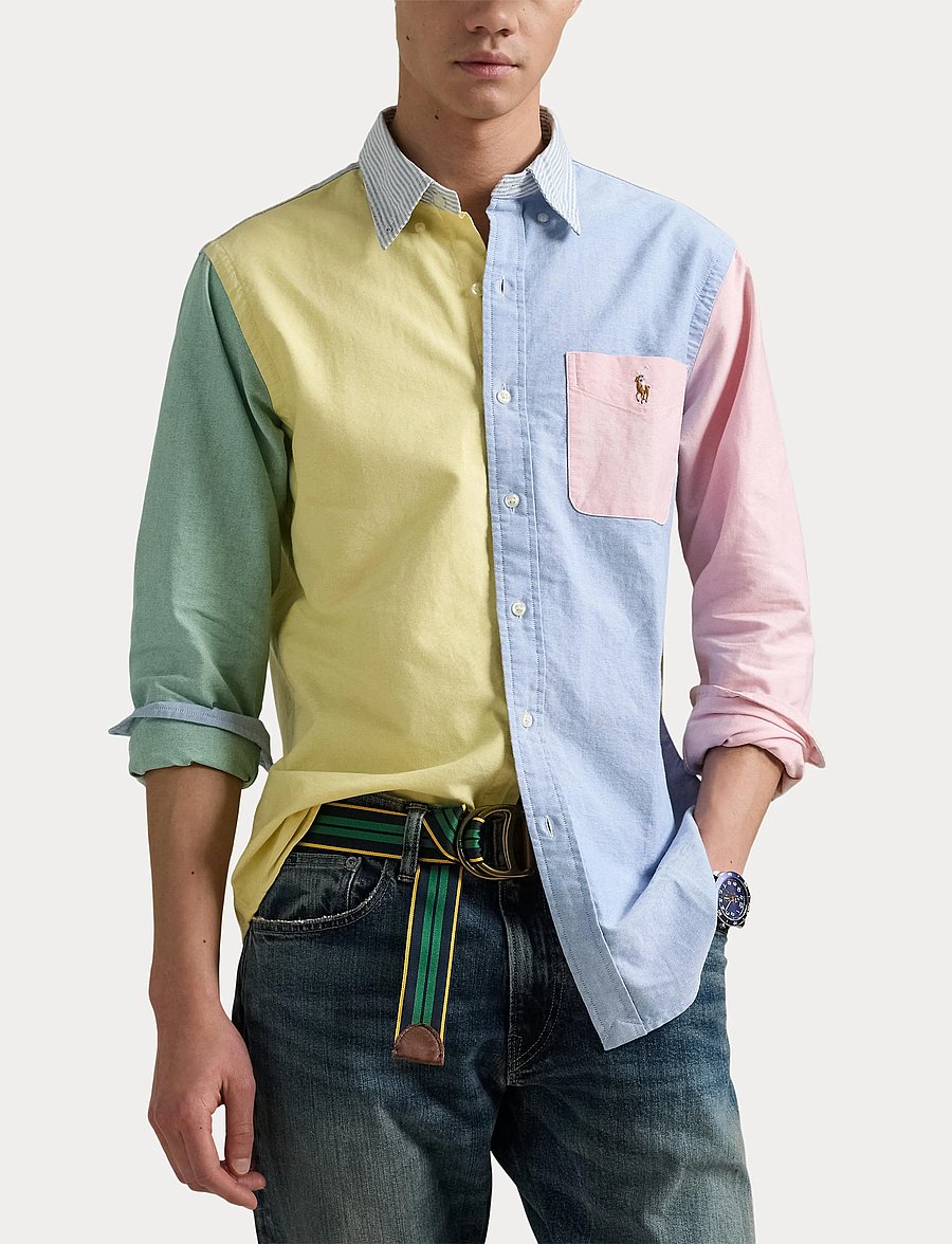Polo Ralph Lauren - Custom Fit Oxford Fun Shirt - oxford shirts - 4680 funshirt - 5
