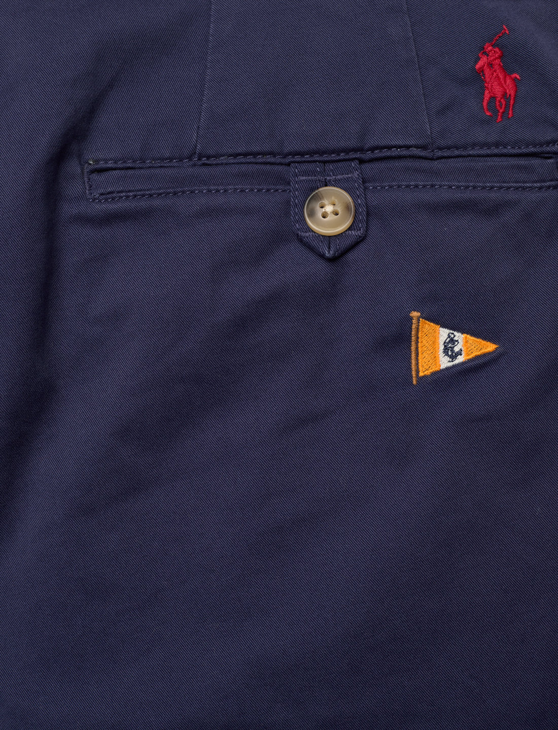 Polo embroidered chino hot sale