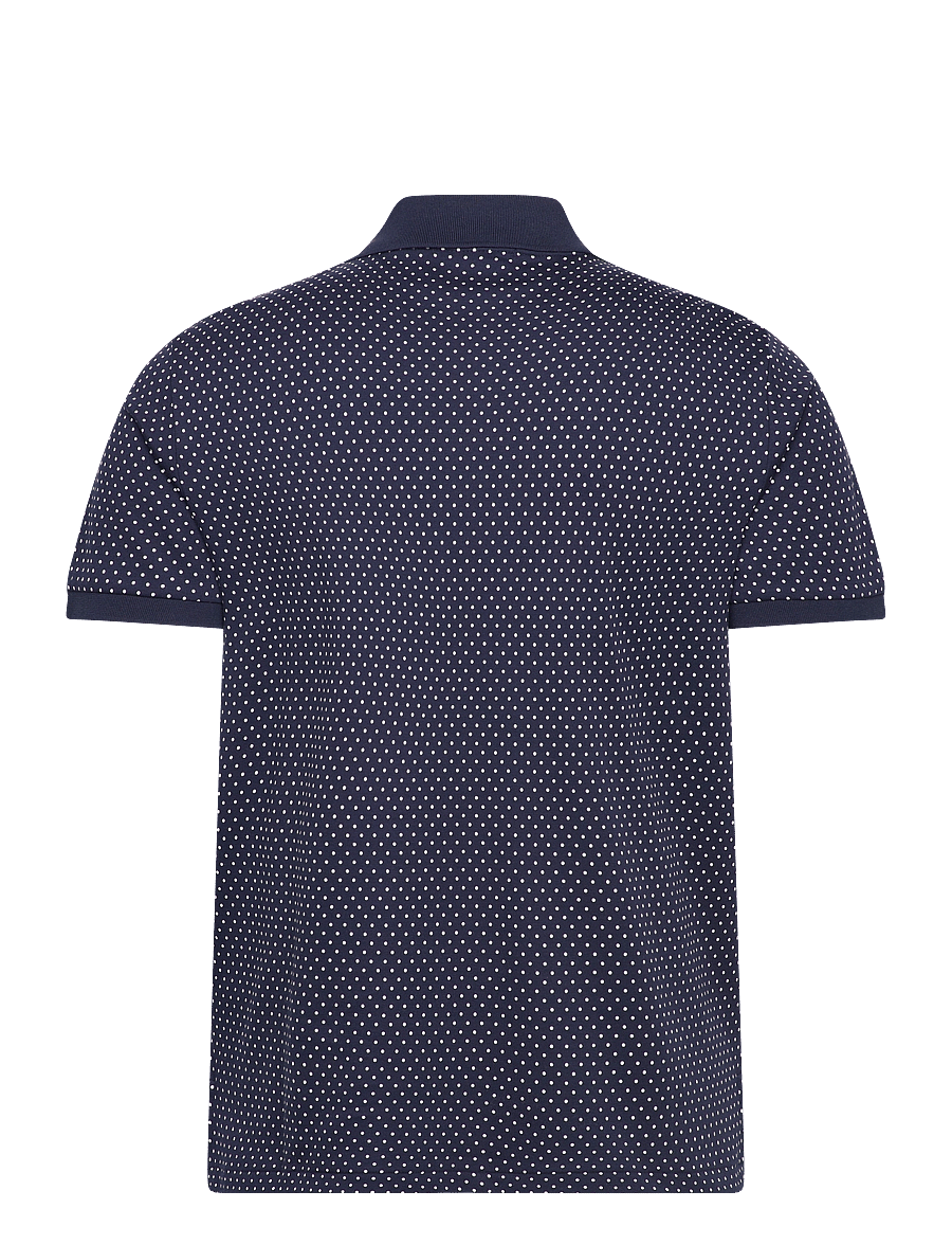 Polo Ralph Lauren - Custom Slim Dot Soft Cotton Polo Shirt - preppy dot/refine - 1