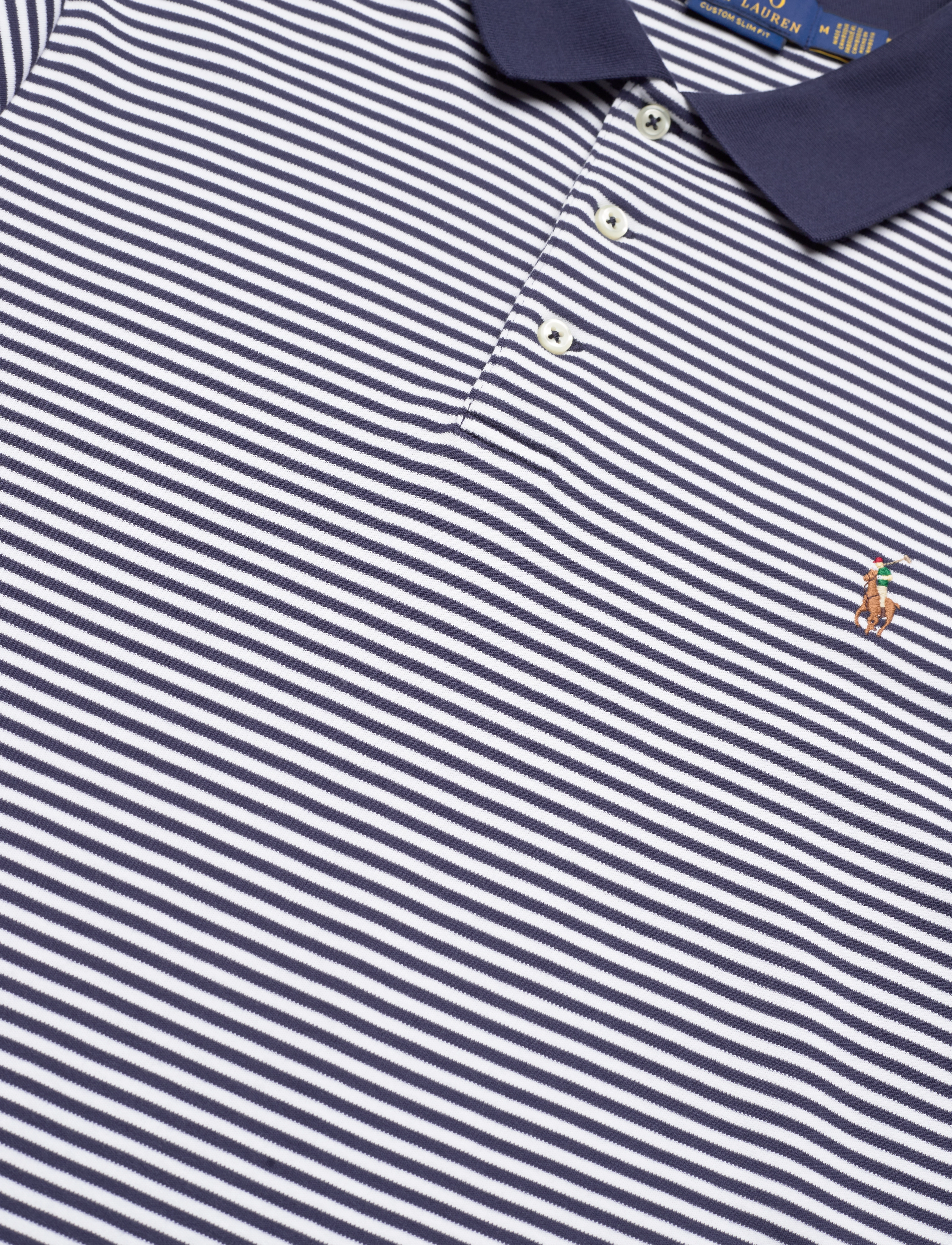 Polo Ralph Lauren - 50/1 INTERLOCK-SSL-PSH - refined navy/whit - 2