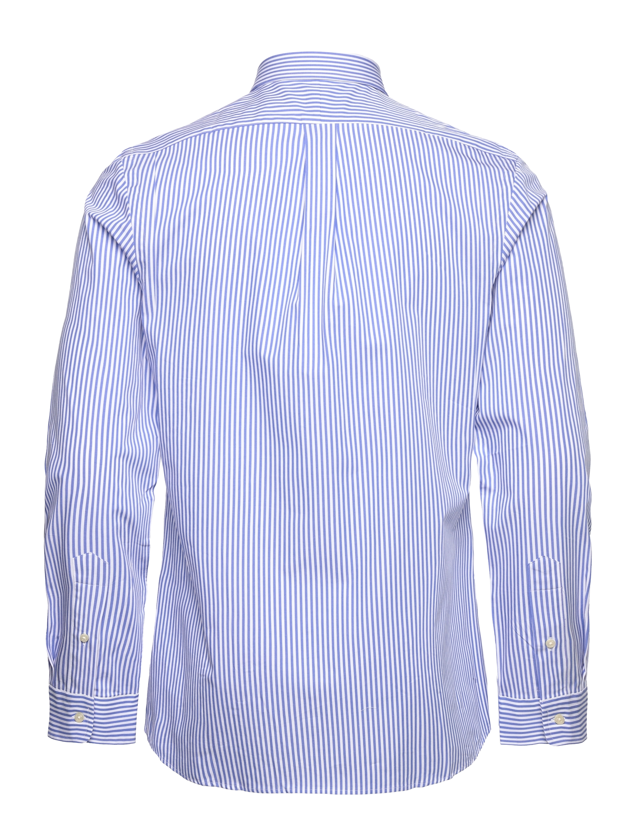 Polo Ralph Lauren - Slim Fit Striped Stretch Poplin Shirt - stripete skjorter - 4655h light blue - 2