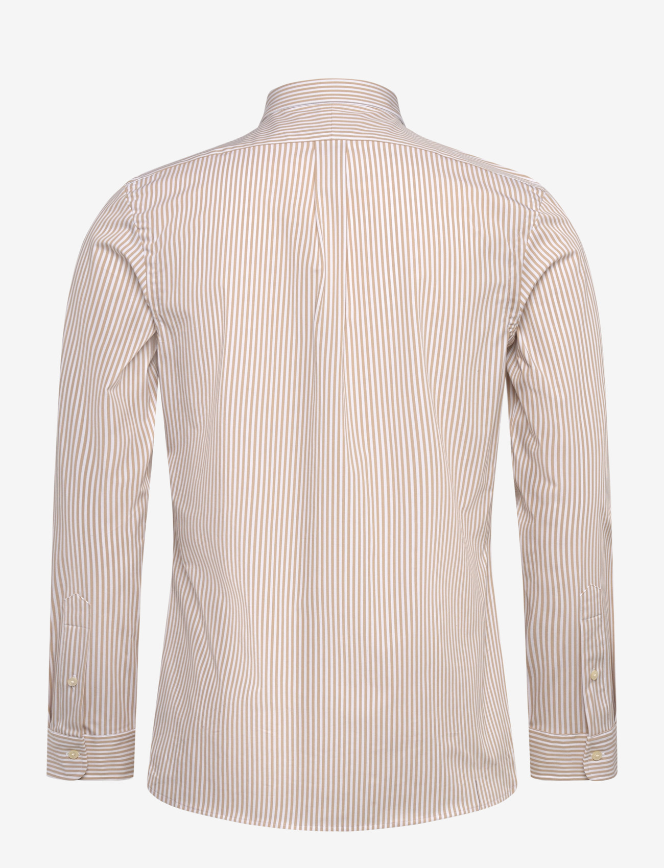 Polo Ralph Lauren - Slim Fit Striped Stretch Poplin Shirt - triibulised särgid - 4655z coastal bei - 1