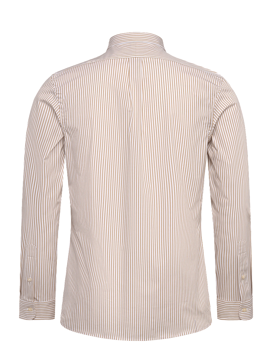 Polo Ralph Lauren - Slim Fit Striped Stretch Poplin Shirt - gestreifte hemden - 4655z coastal bei - 2