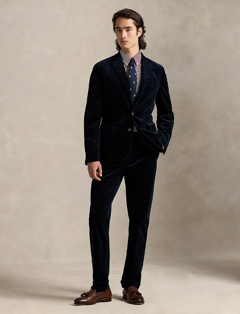 Polo Ralph Lauren - Slim Fit Striped Stretch Poplin Shirt - basic skjorter - 6779l classic win - 0