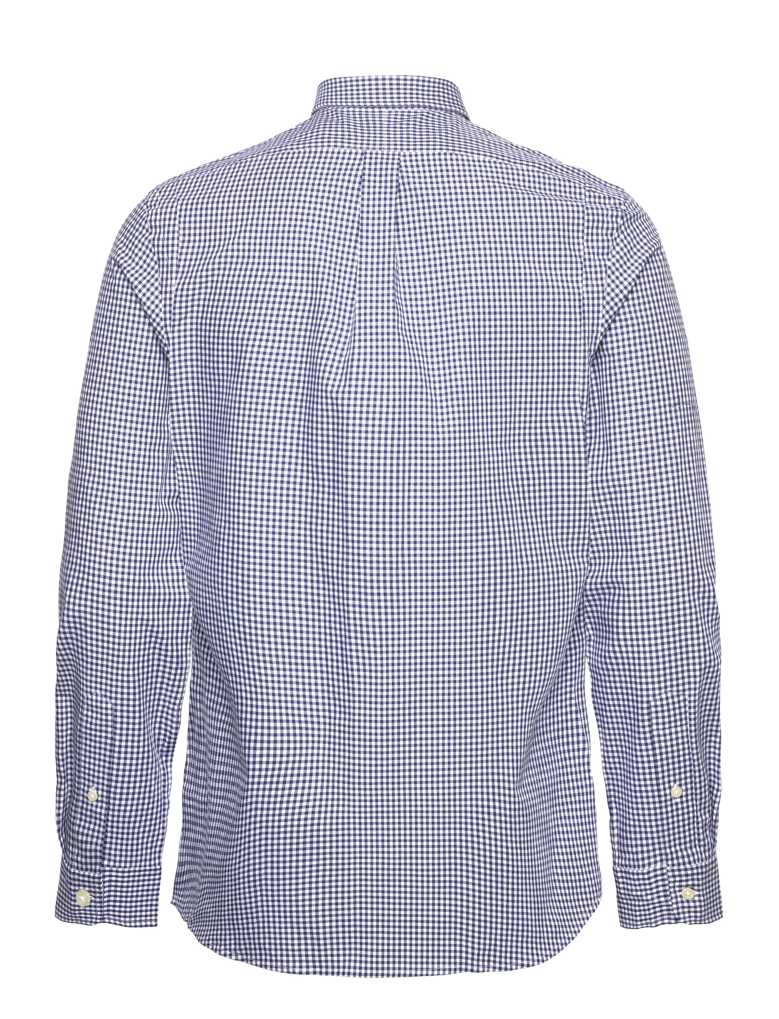 Polo Ralph Lauren - Slim Fit Gingham Stretch Poplin Shirt - 4656a navy/white - 1