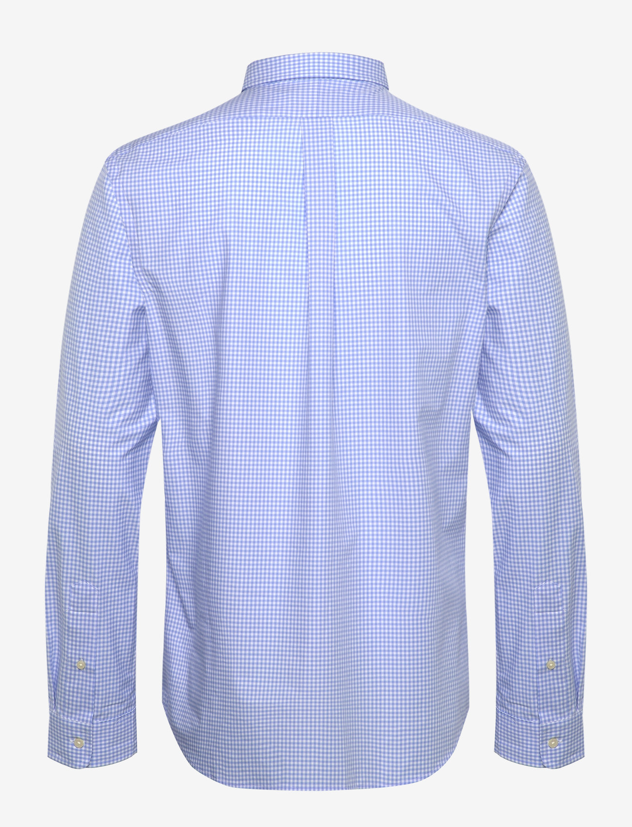 Polo Ralph Lauren - Slim Fit Gingham Stretch Poplin Shirt - 6780a canvas blue - 1