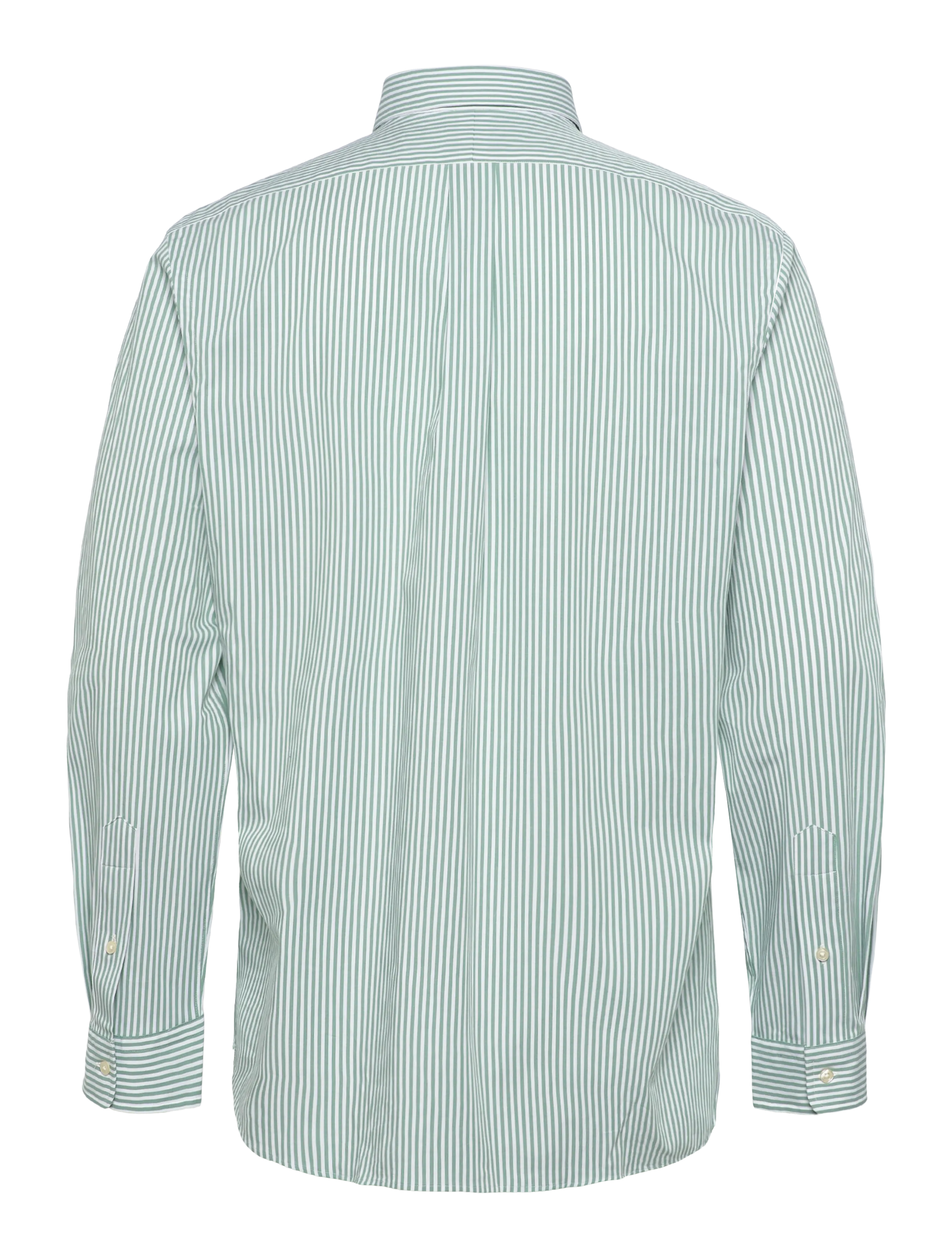 Polo Ralph Lauren - Custom Fit Striped Stretch Poplin Shirt - gestreifte hemden - 4655ae faded mint - 1