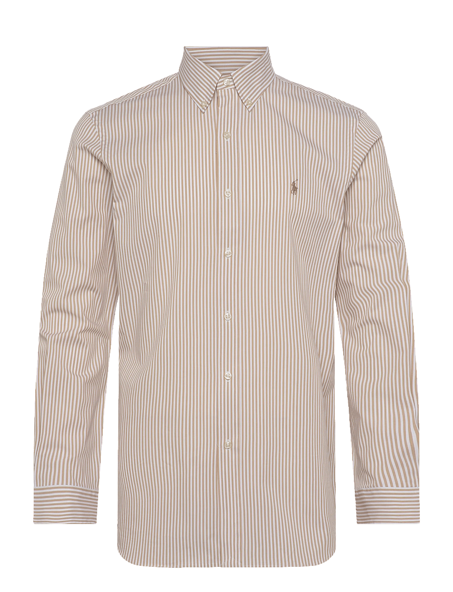Polo Ralph Lauren - Custom Fit Striped Stretch Poplin Shirt - stribede skjorter - 4655af vintage kh - 0