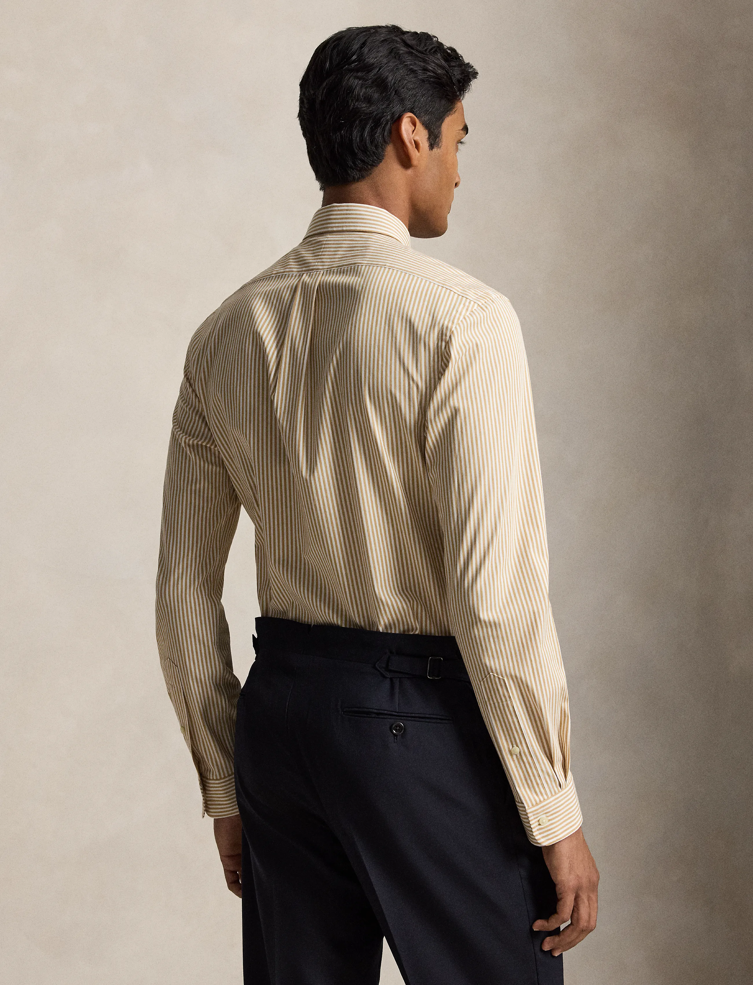 Polo Ralph Lauren - Custom Fit Striped Stretch Poplin Shirt - gestreifte hemden - 4655ah classic ca - 3