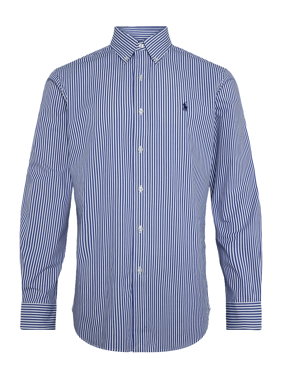 Polo Ralph Lauren - 50/1 BISTRCH POPLIN-CUBDPPCS - randiga skjortor - 4655ai rugby roya - 0