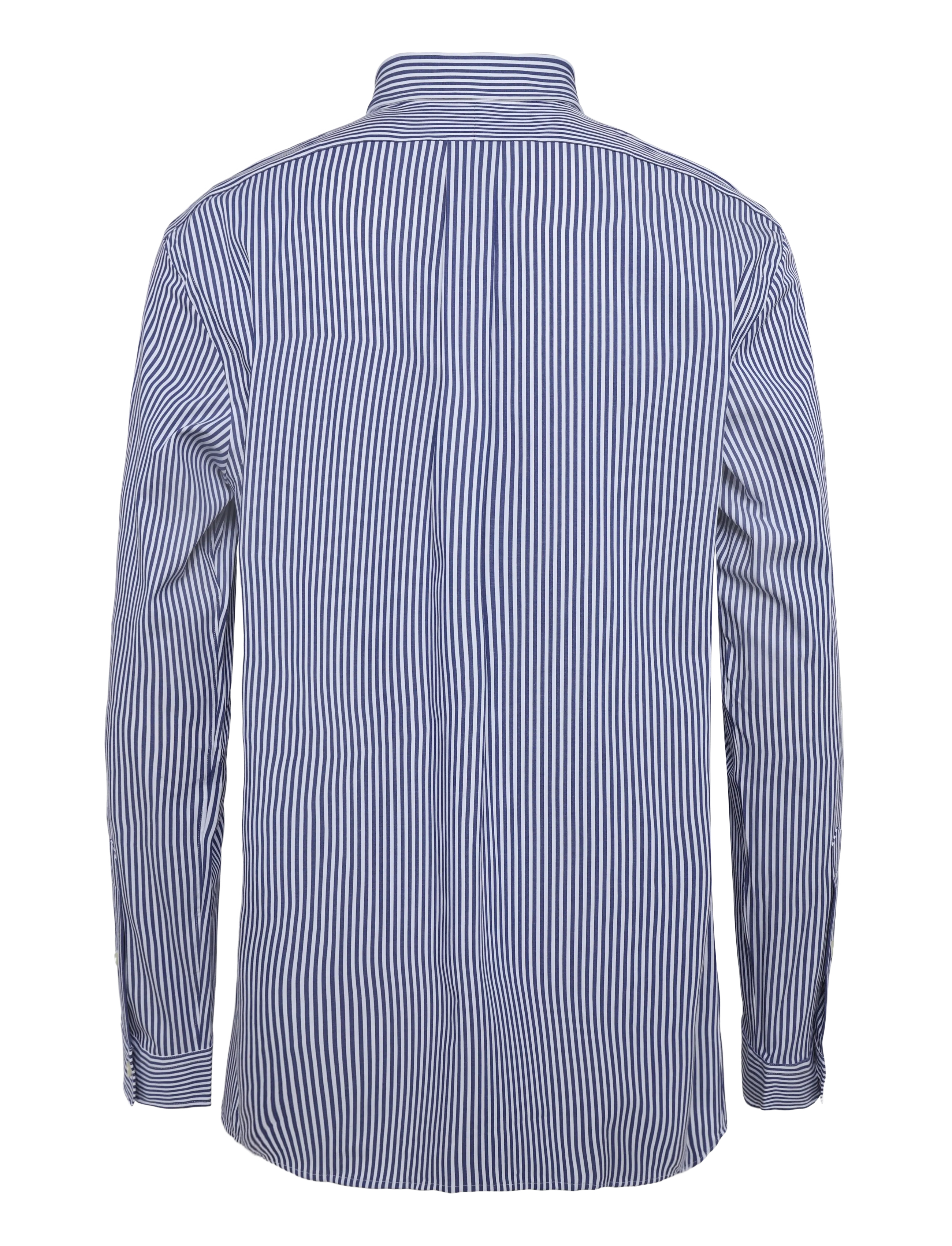 Polo Ralph Lauren - 50/1 BISTRCH POPLIN-CUBDPPCS - gestreifte hemden - 4655a navy/white - 2
