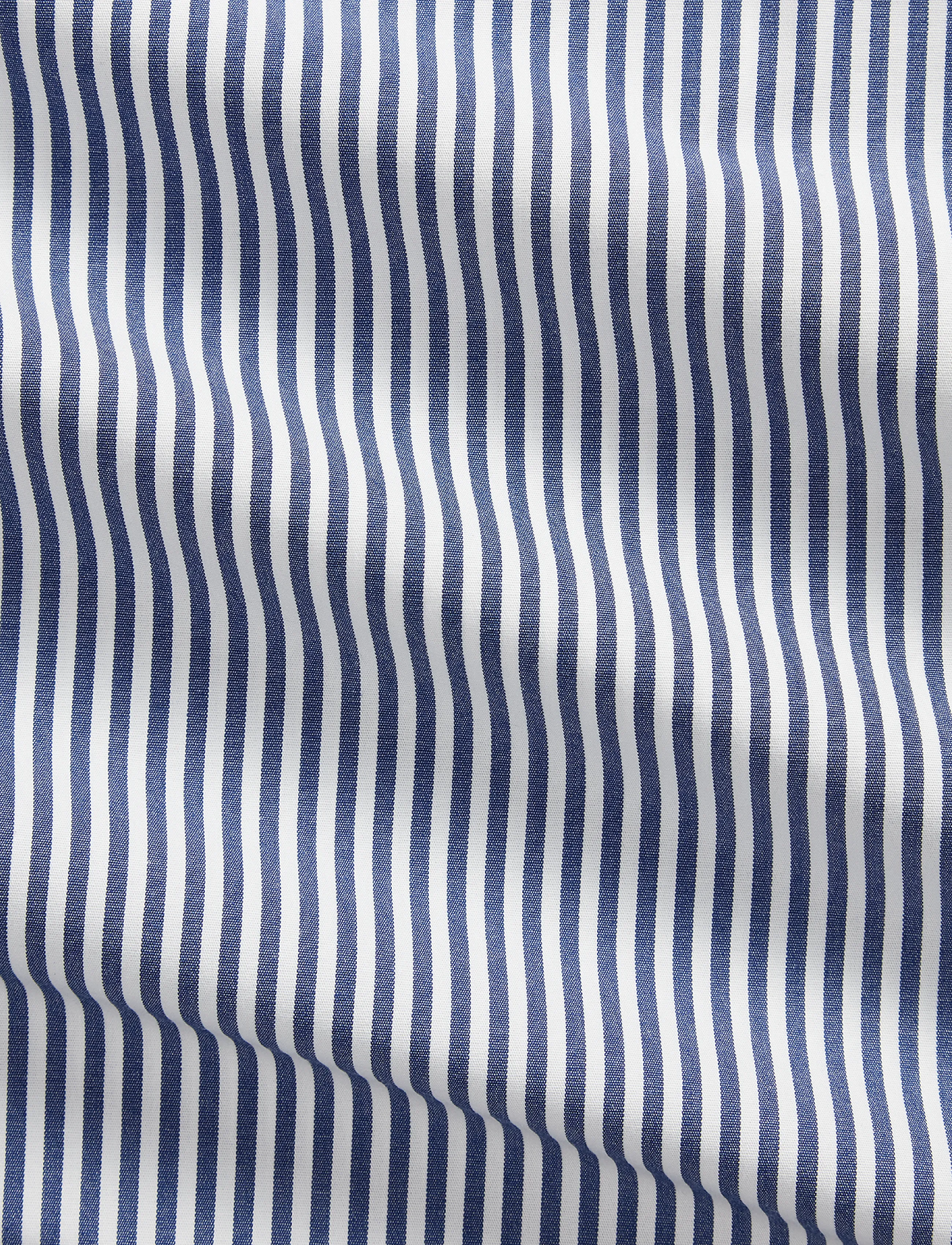 Polo Ralph Lauren - Custom Fit Striped Stretch Poplin Shirt - gestreifte hemden - 4655a navy/white - 5