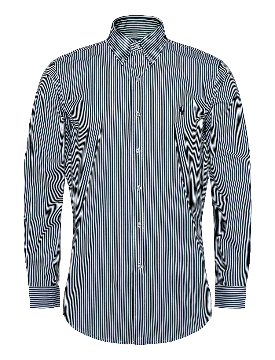 Polo Ralph Lauren - 50/1 BISTRCH POPLIN-CUBDPPCS - randiga skjortor - 4655c new forest - 1