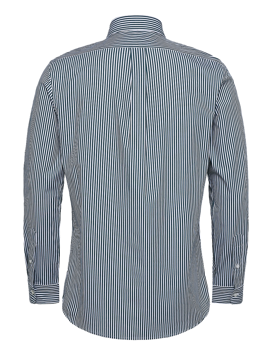 Polo Ralph Lauren - 50/1 BISTRCH POPLIN-CUBDPPCS - randiga skjortor - 4655c new forest - 2