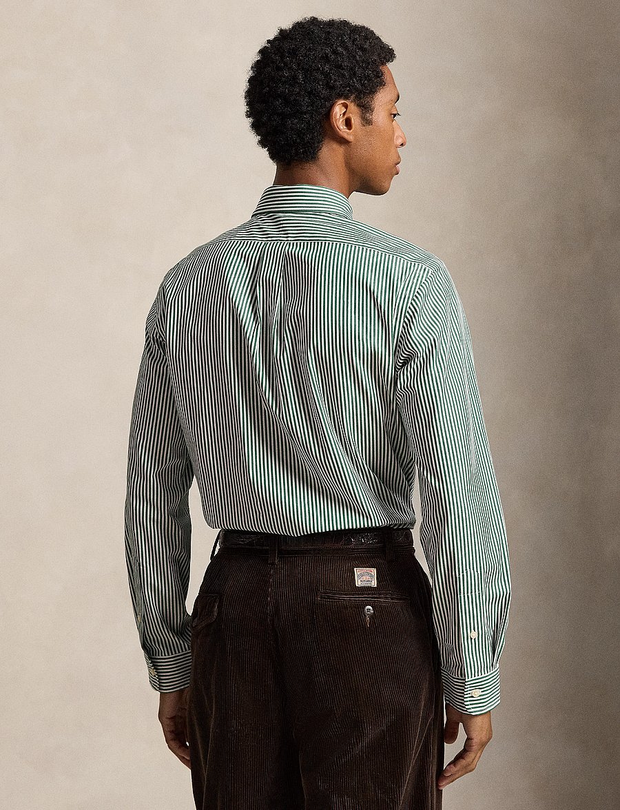 Polo Ralph Lauren - 50/1 BISTRCH POPLIN-CUBDPPCS - randiga skjortor - 4655c new forest - 3
