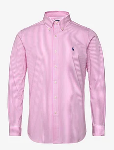 Custom Fit Plaid Stretch Poplin Shirt, Polo Ralph Lauren