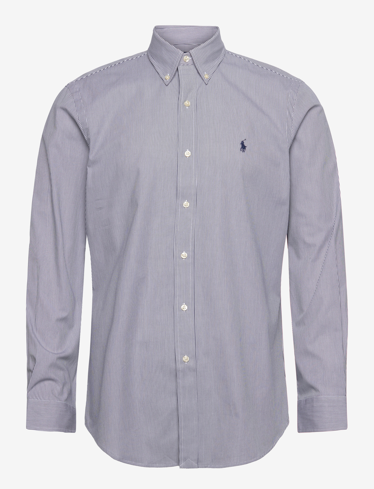 Polo Ralph Lauren - Custom Fit Striped Stretch Poplin Shirt - basic-hemden - 7085a new classic - 0