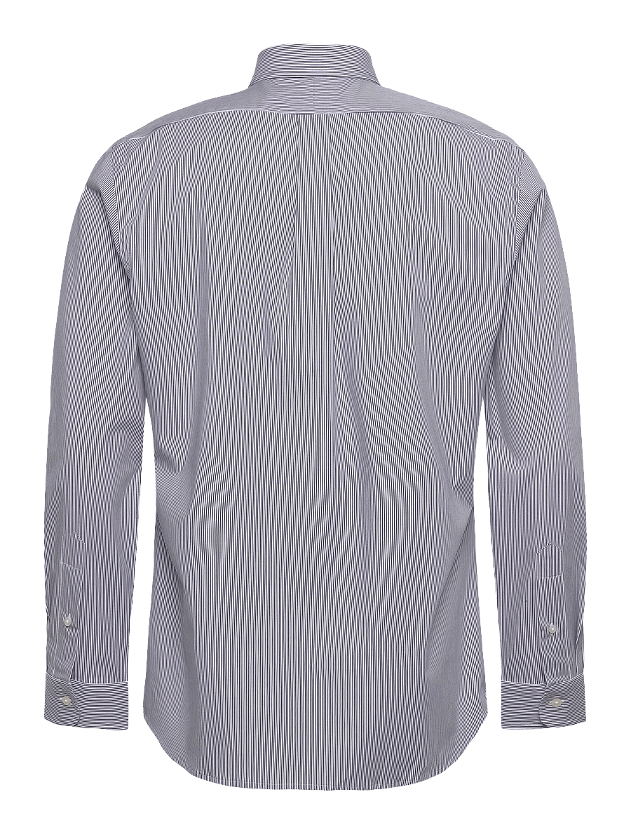 Polo Ralph Lauren - Custom Fit Striped Stretch Poplin Shirt - stribede skjorter - 7085a new classic - 1