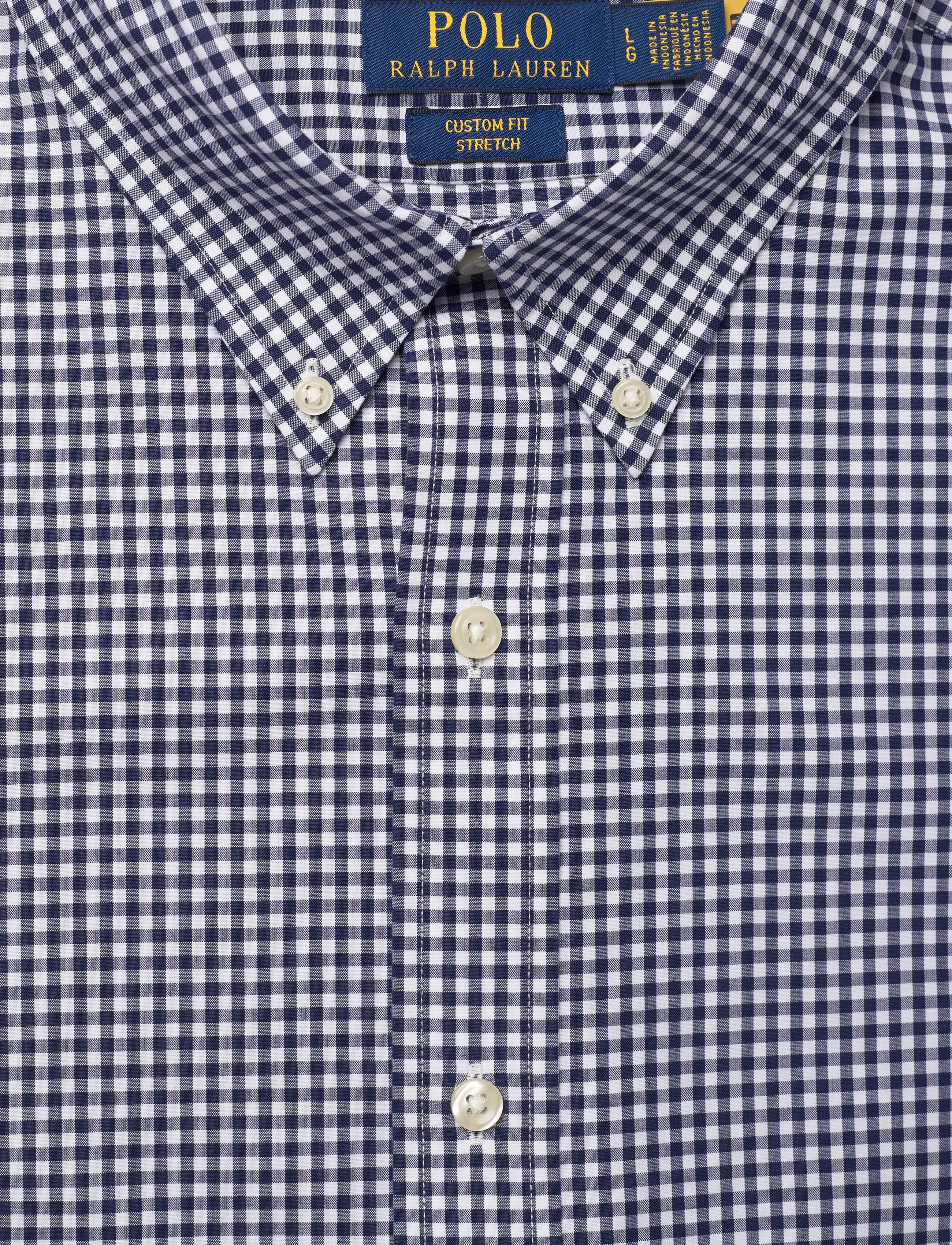 Polo Ralph Lauren - 50/1 BISTRCH POPLIN-CUBDPPCS - ternede skjorter - 4656ab freshwater - 2