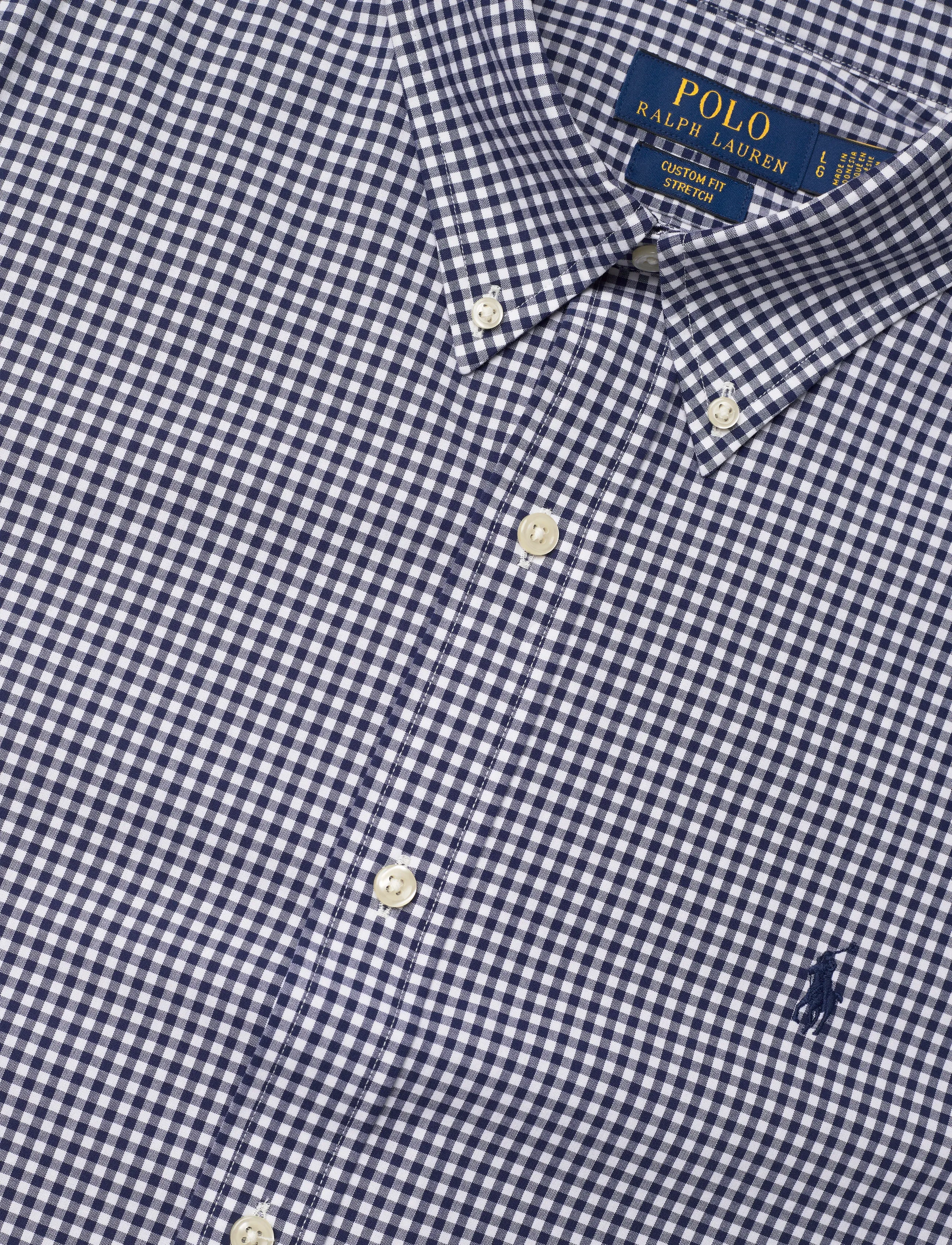 Polo Ralph Lauren - 50/1 BISTRCH POPLIN-CUBDPPCS - ternede skjorter - 4656ab freshwater - 3