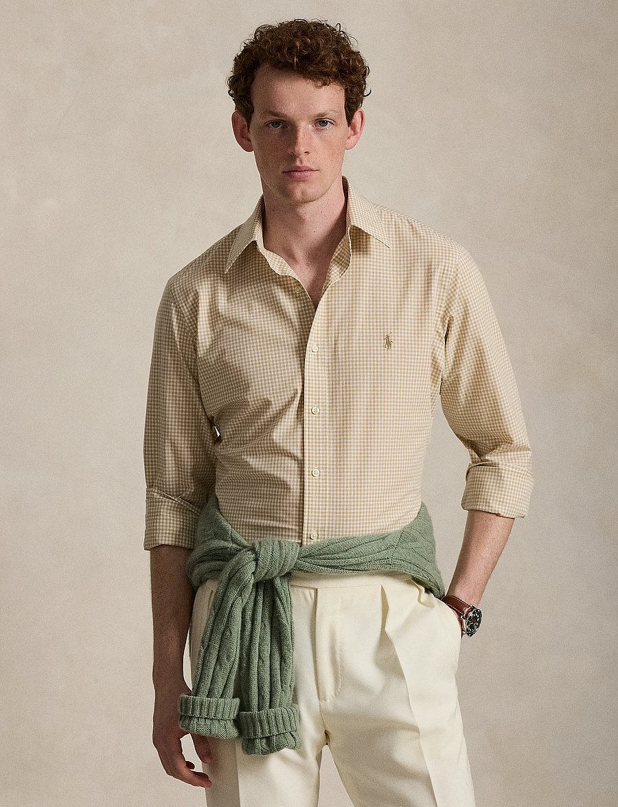 Polo Ralph Lauren - 50/1 BISTRCH POPLIN-CUBDPPCS - checkered shirts - 4656af vintage kh - 0