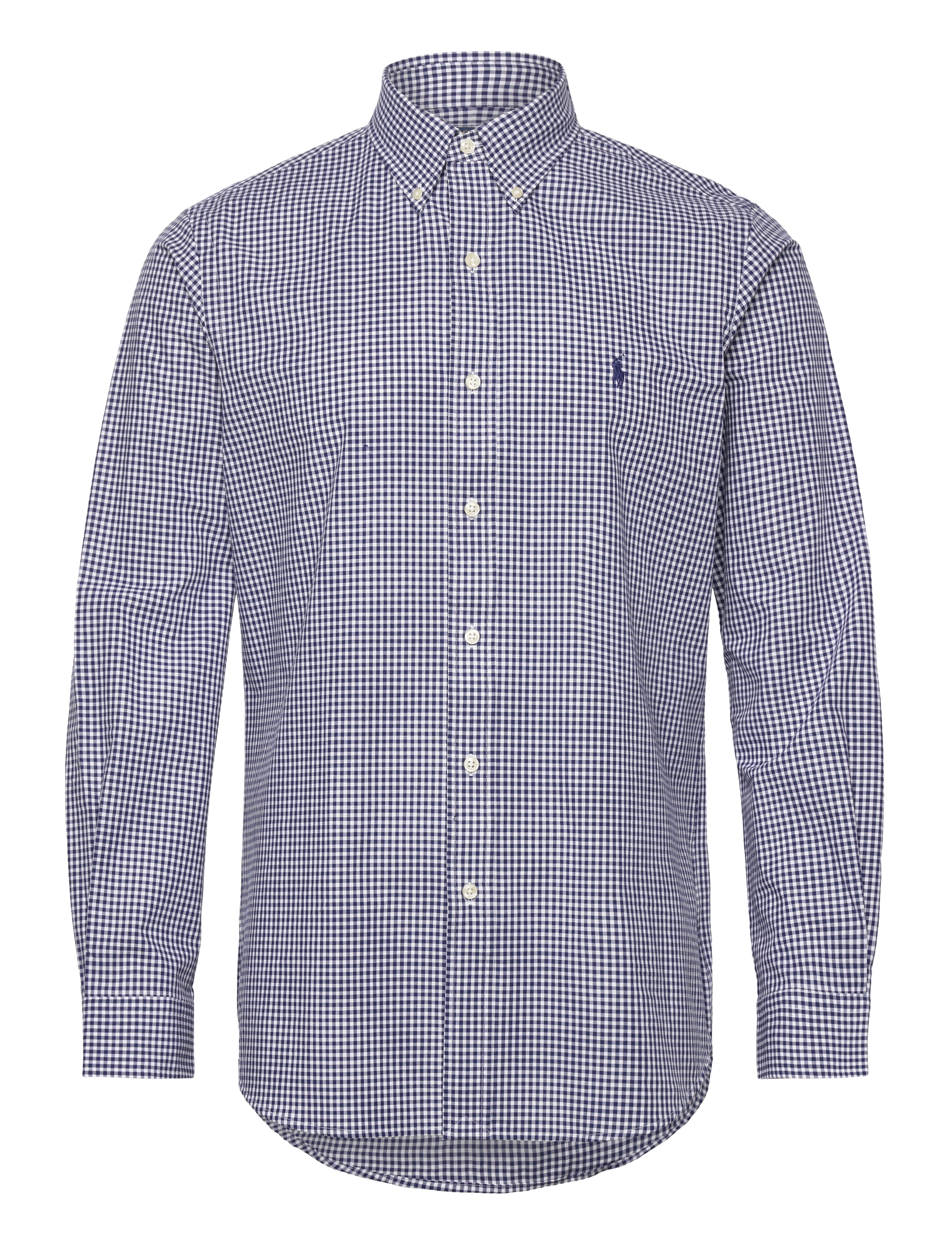 Polo Ralph Lauren - 50/1 BISTRCH POPLIN-CUBDPPCS - koszule w kratkę - 4656a navy/white - 1