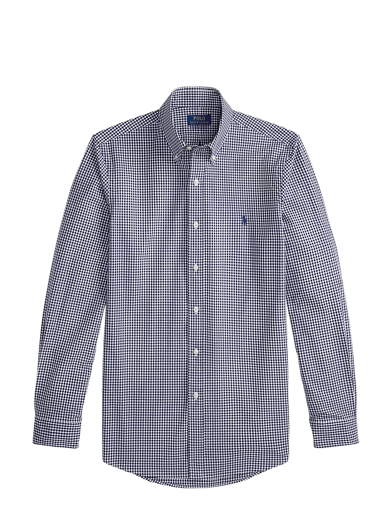 Polo Ralph Lauren Custom Fit Gingham Stretch Poplin Shirt
