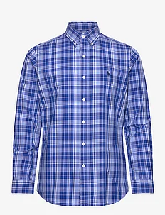Custom Fit Gingham Stretch Poplin Shirt, Polo Ralph Lauren