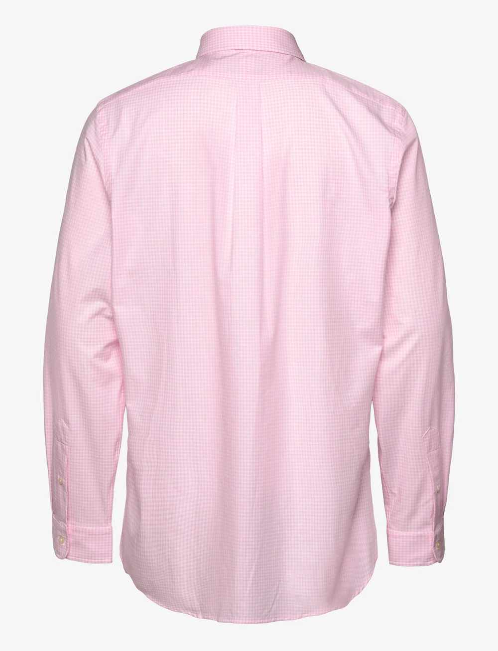 Polo Ralph Lauren - Custom Fit Gingham Stretch Poplin Shirt - basic skjorter - 6780b carmel pink - 1