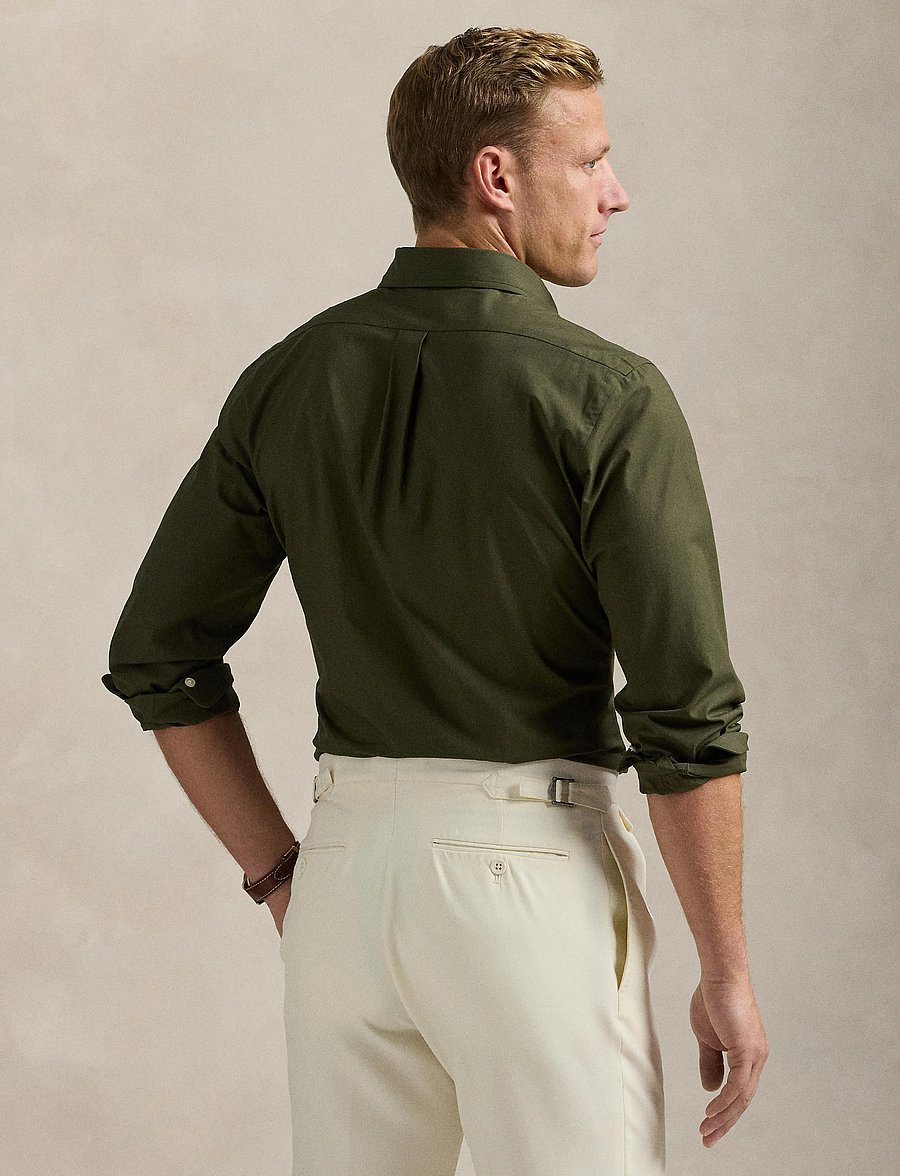 Polo Ralph Lauren - Slim Fit Stretch Poplin Shirt - oxford-hemden - armadillo - 3
