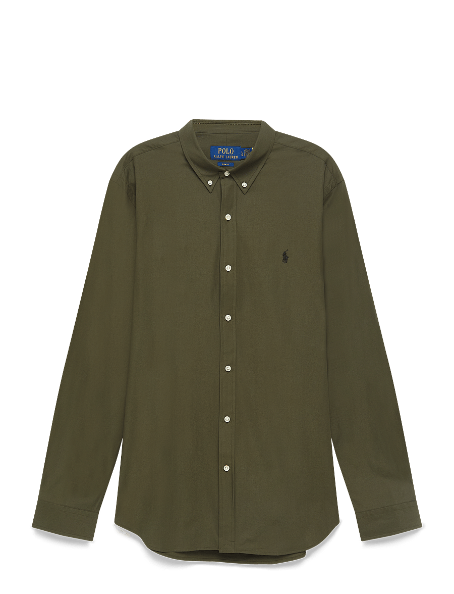 Polo Ralph Lauren - Slim Fit Stretch Poplin Shirt - oxford-hemden - armadillo - 1