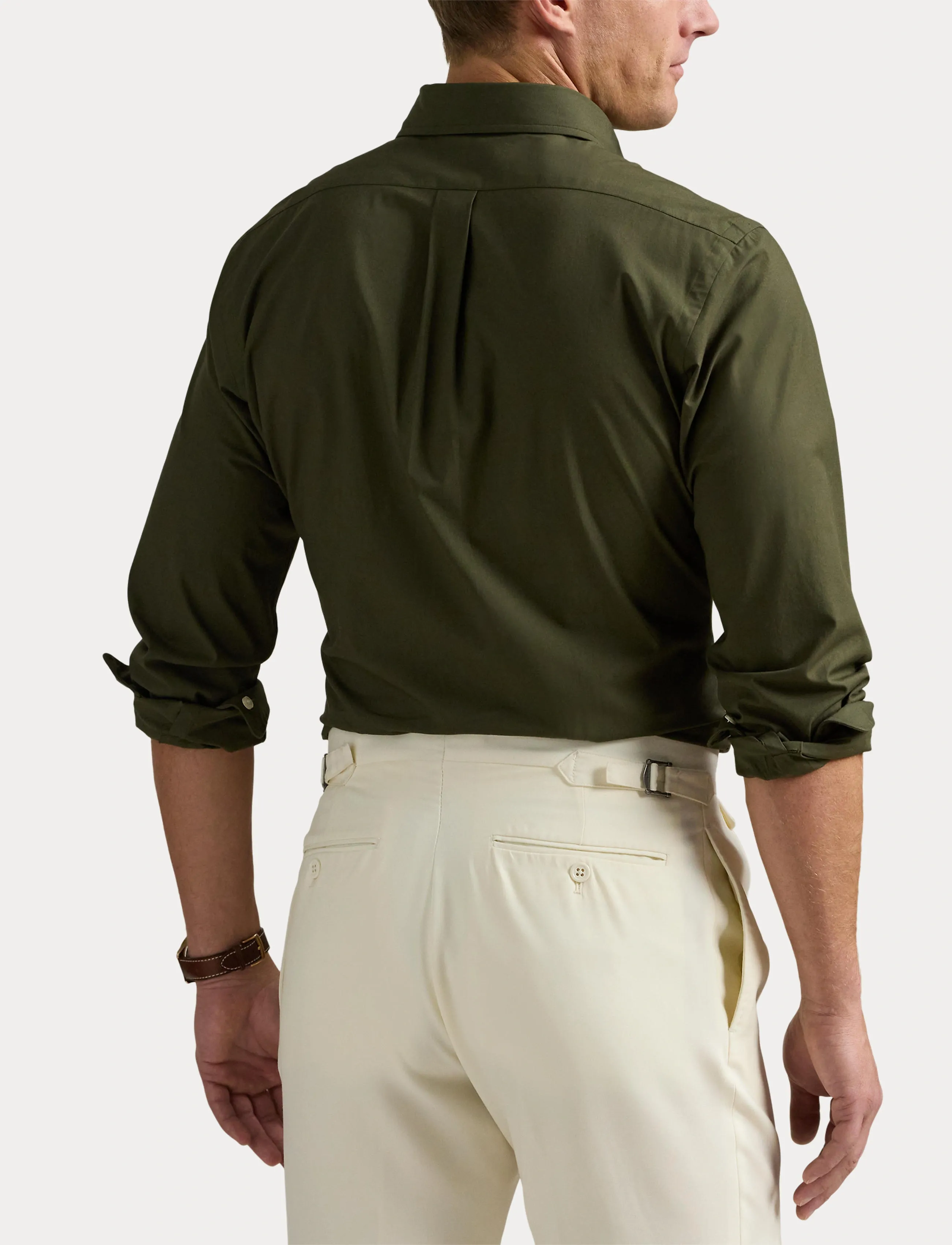 Polo Ralph Lauren Slim Fit Stretch Poplin Shirt casual skjortor herr – bild 6