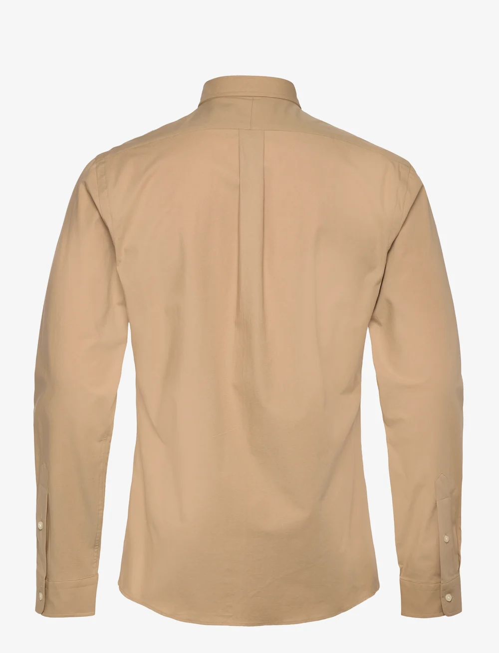 Polo Ralph Lauren - Slim Fit Stretch Poplin Shirt - basic shirts - coastal beige - 1