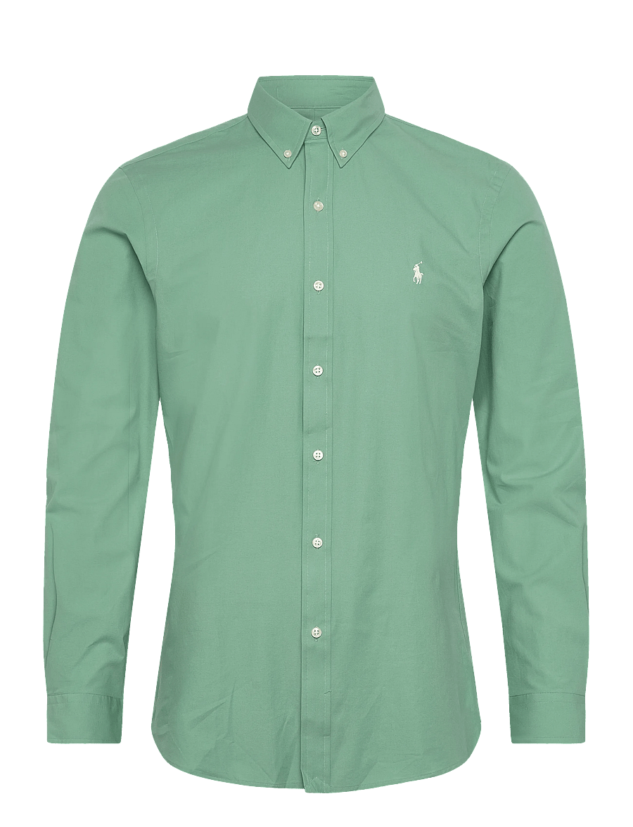 Polo Ralph Lauren - Slim Fit Stretch Poplin Shirt - oxford-hemden - faded mint - 0
