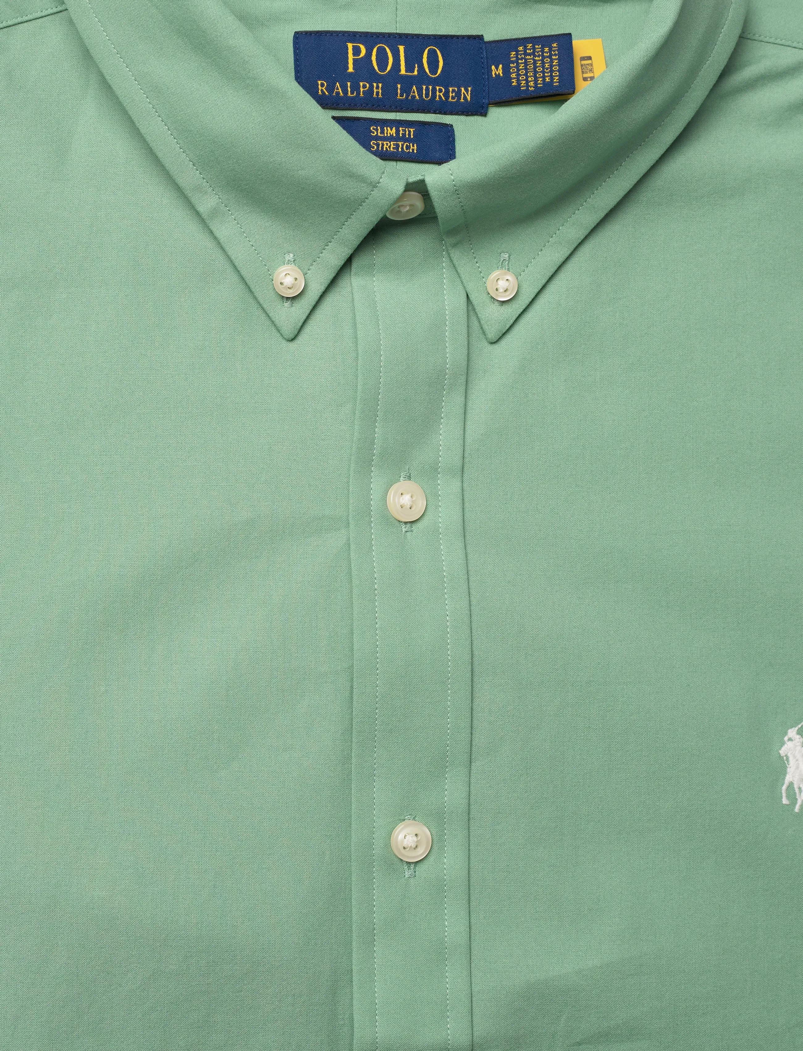 Polo Ralph Lauren - Slim Fit Stretch Poplin Shirt - oxford skjorter - faded mint - 2