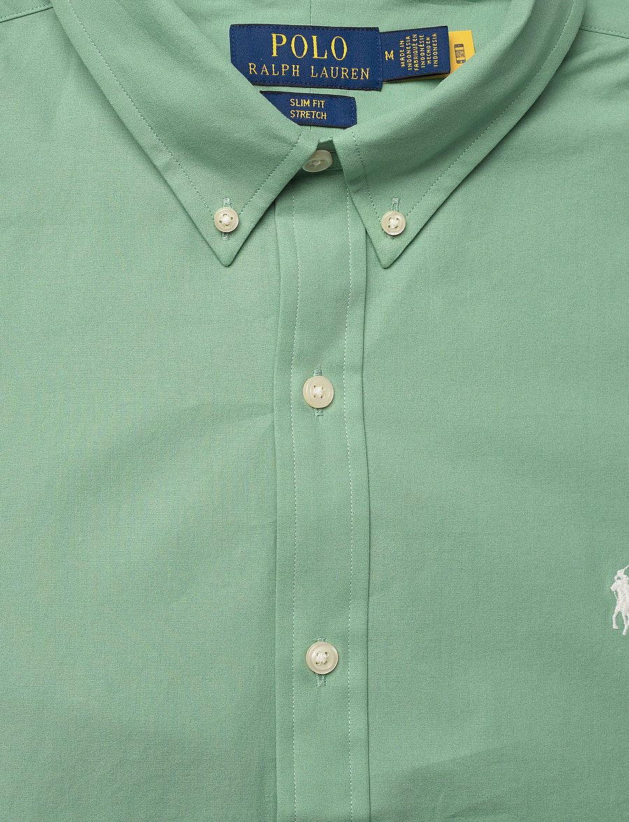 Polo Ralph Lauren - Slim Fit Stretch Poplin Shirt - oxford-hemden - faded mint - 2