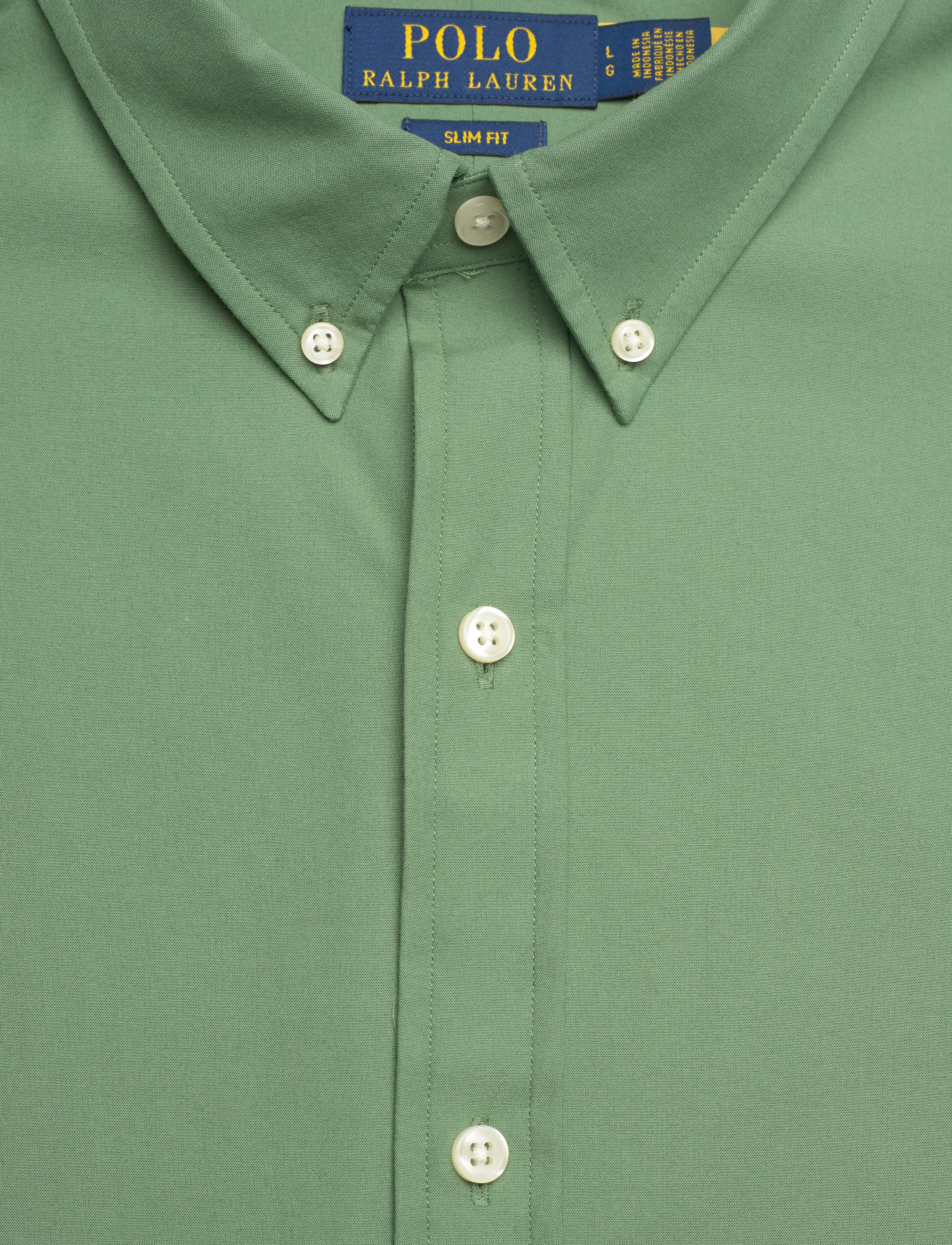 Polo Ralph Lauren - Slim Fit Stretch Poplin Shirt - oxfordi särgid - fatigue - 2