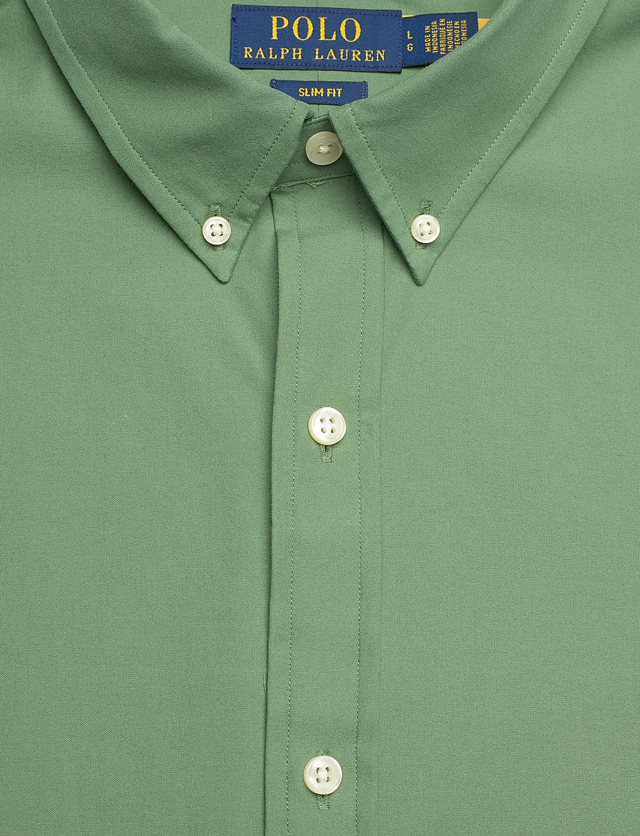 Polo Ralph Lauren - Slim Fit Stretch Poplin Shirt - oxford-hemden - fatigue - 2