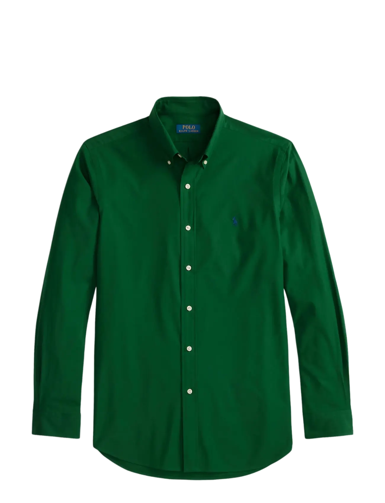 Polo Ralph Lauren Slim Fit Stretch Poplin Shirt - Skjorter - NEW FOREST / green