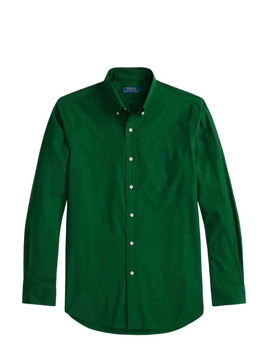 Polo Ralph Lauren - Slim Fit Stretch Poplin Shirt - oxford-hemden - new forest - 1