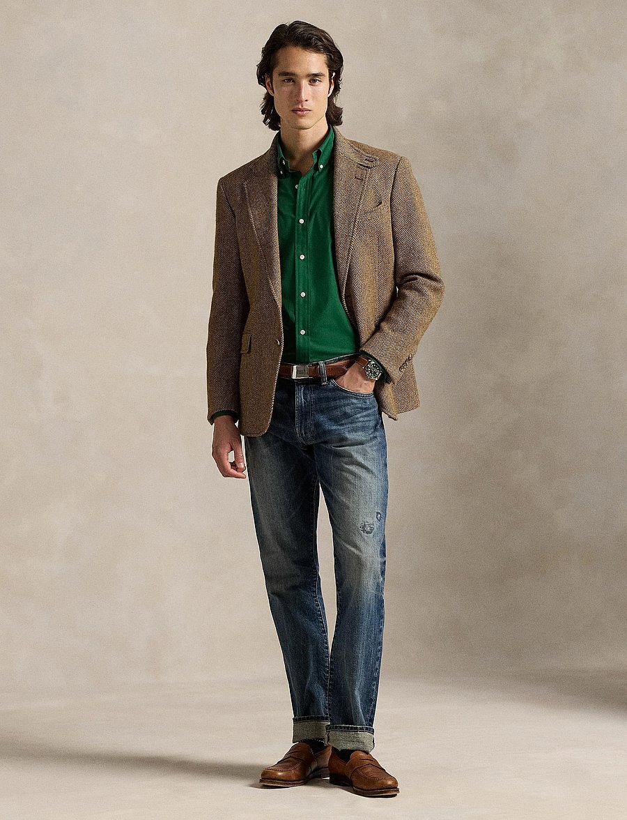 Polo Ralph Lauren - Slim Fit Stretch Poplin Shirt - oxford-hemden - new forest - 0